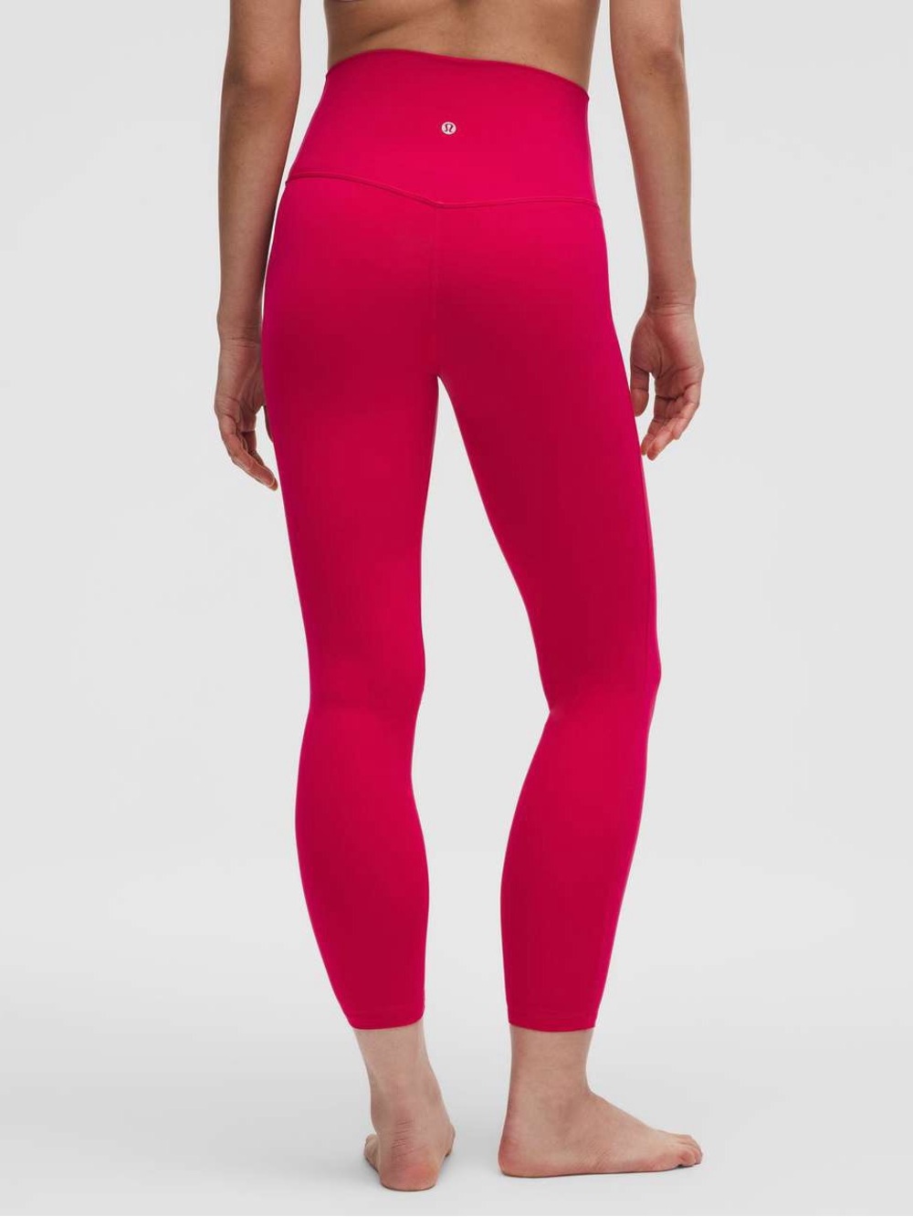lululemon athletica Wunder Train HR Tight 25" in PINK DRAGONFRUIT